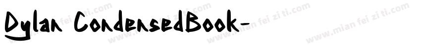 Dylan CondensedBook字体转换